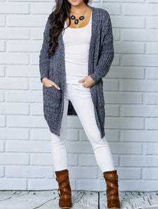 Basic Cardi - Gray