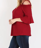 Eliza Top -Red Plus