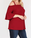 Eliza Top -Red Plus
