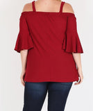 Eliza Top -Red Plus