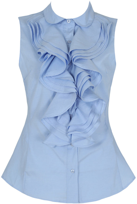 Ashley Shirt - Powder Blue