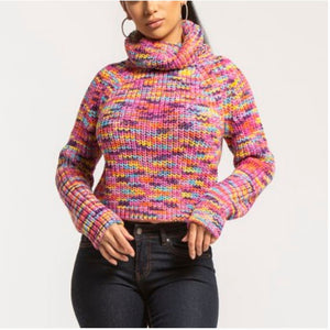 Multicolor Sweater Top