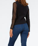 Cut It Out Jacket - Black