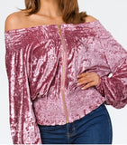 Crushin On You Jacket-Mauve